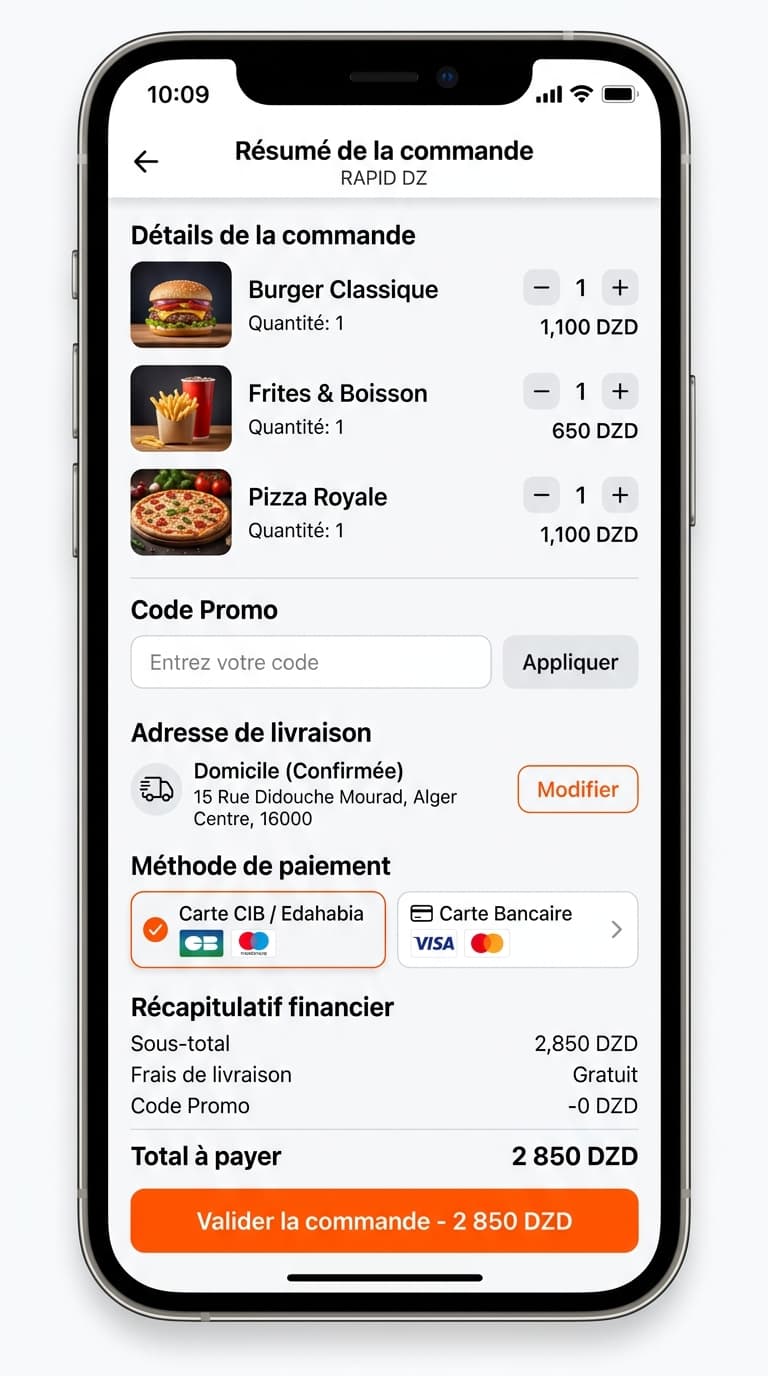 Commande & Paiement